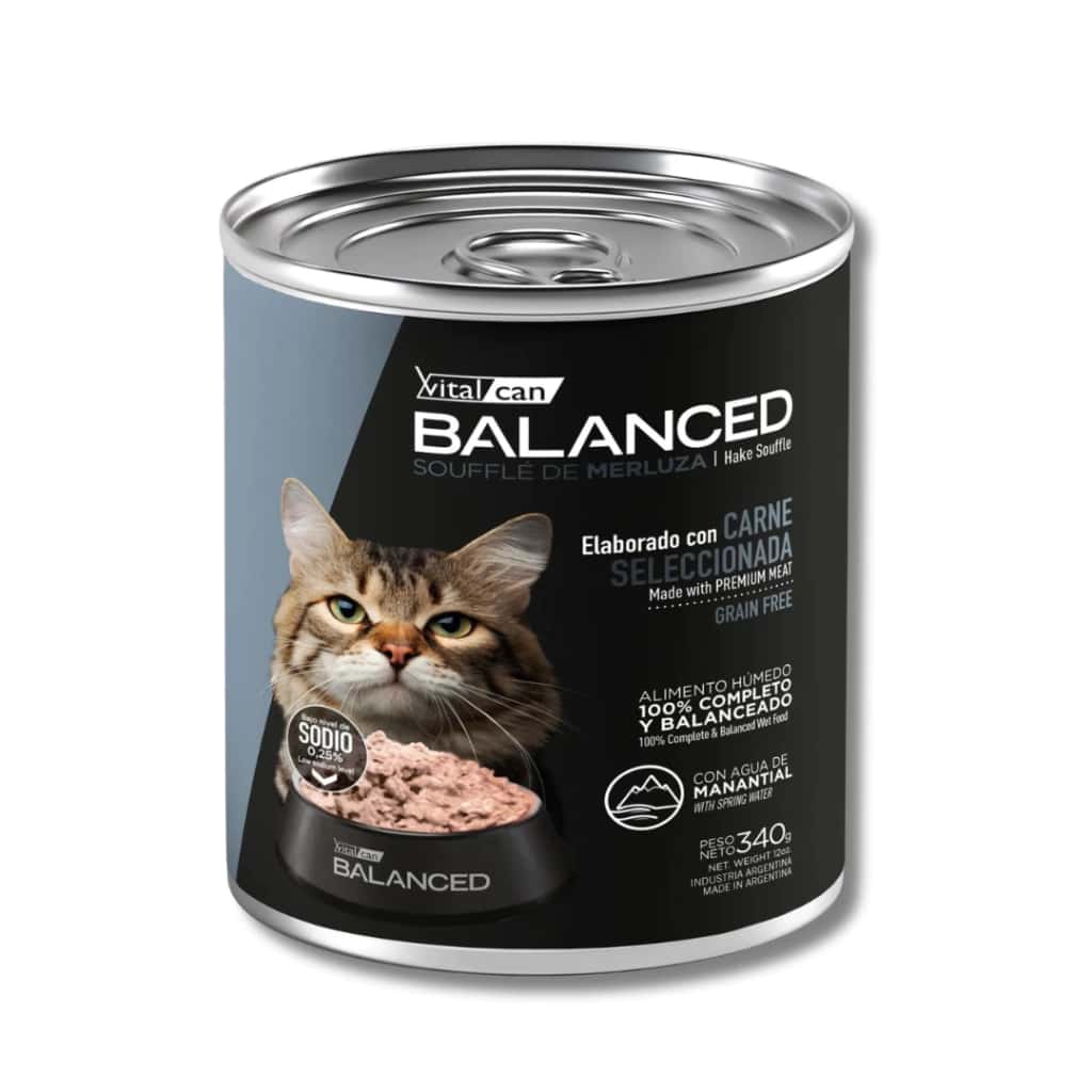 BALANCED LATA GATO SENIOR X 340GR