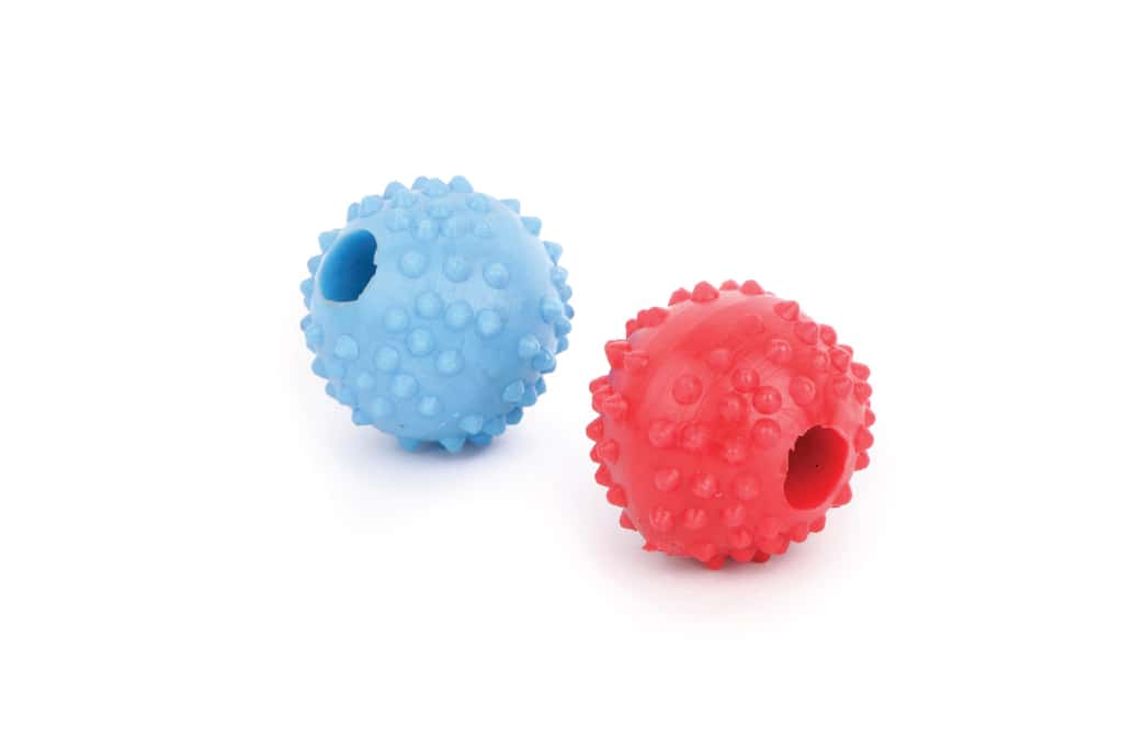 PELOTA CON PUAS DE GOMA