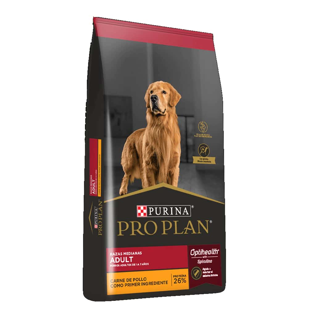 Pro Plan Adulto Raza Mediana x 15 kg.