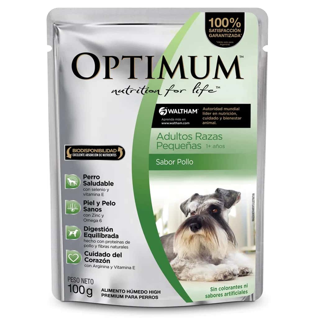 Salsa Optimum Adulto Razas Pequeñas