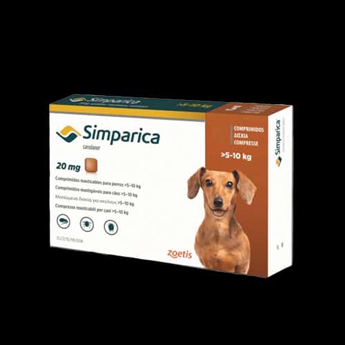 SIMPARICA 5 A 10KG