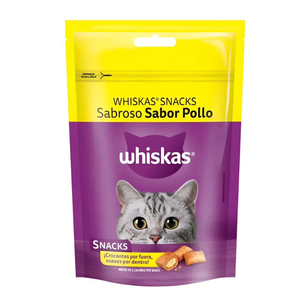 SNACKS WHISKAS POLLO X40G