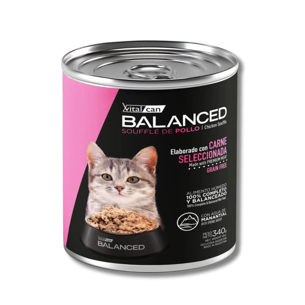 BALANCED LATA GATO CACHORRO X 340GR