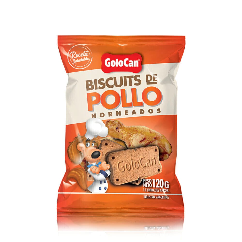 BISCUITS DE POLLO X 120 GRS