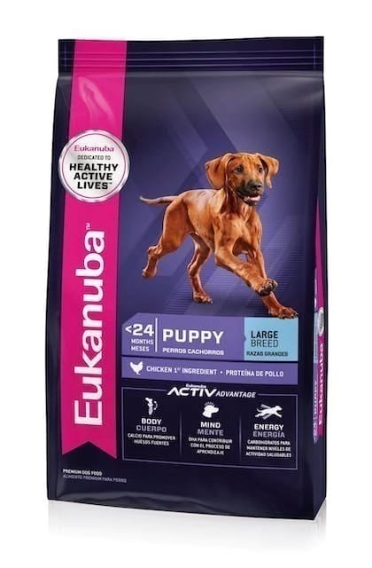 Eukanuba Cachorro Raza Grande x 15 kg.