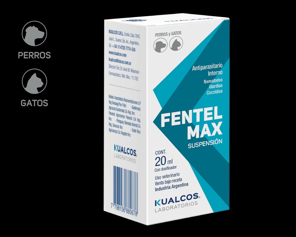 Fentel Max suspension frasco x 20 ml