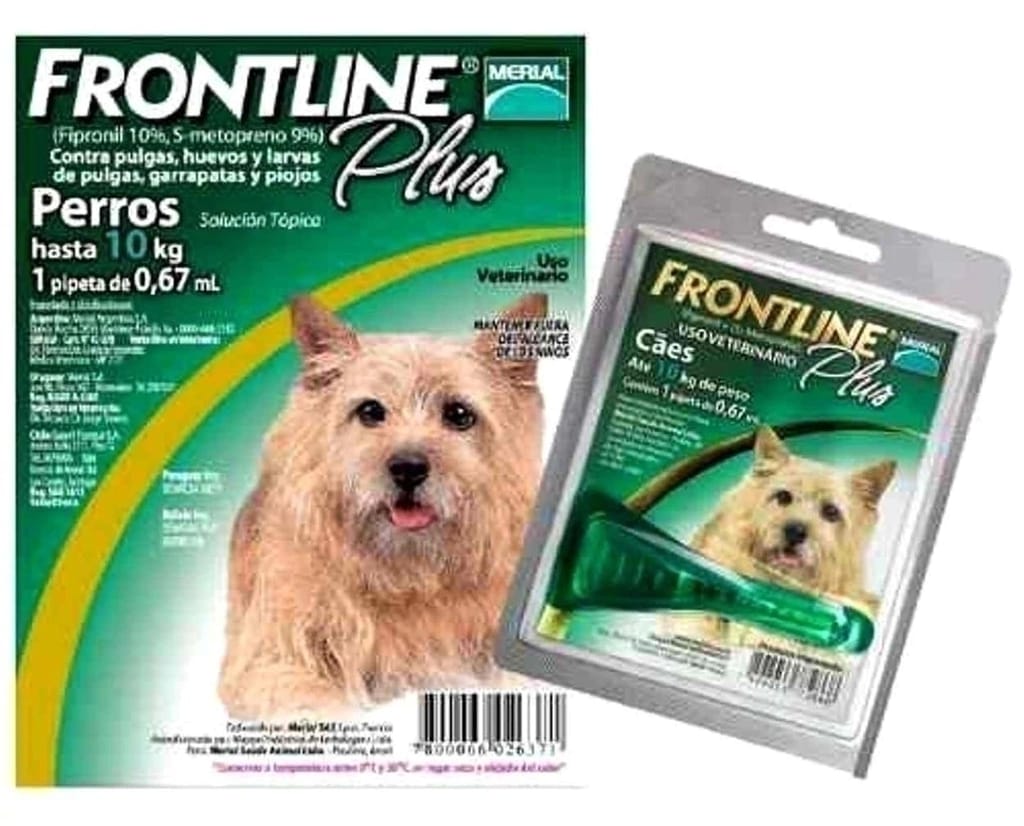 Front Line Plus hasta 10 kg.