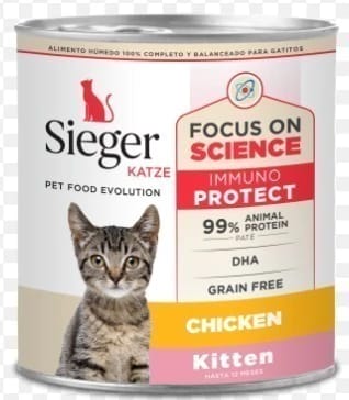 KATZE KITTEN POLLO X 340 GR. EO