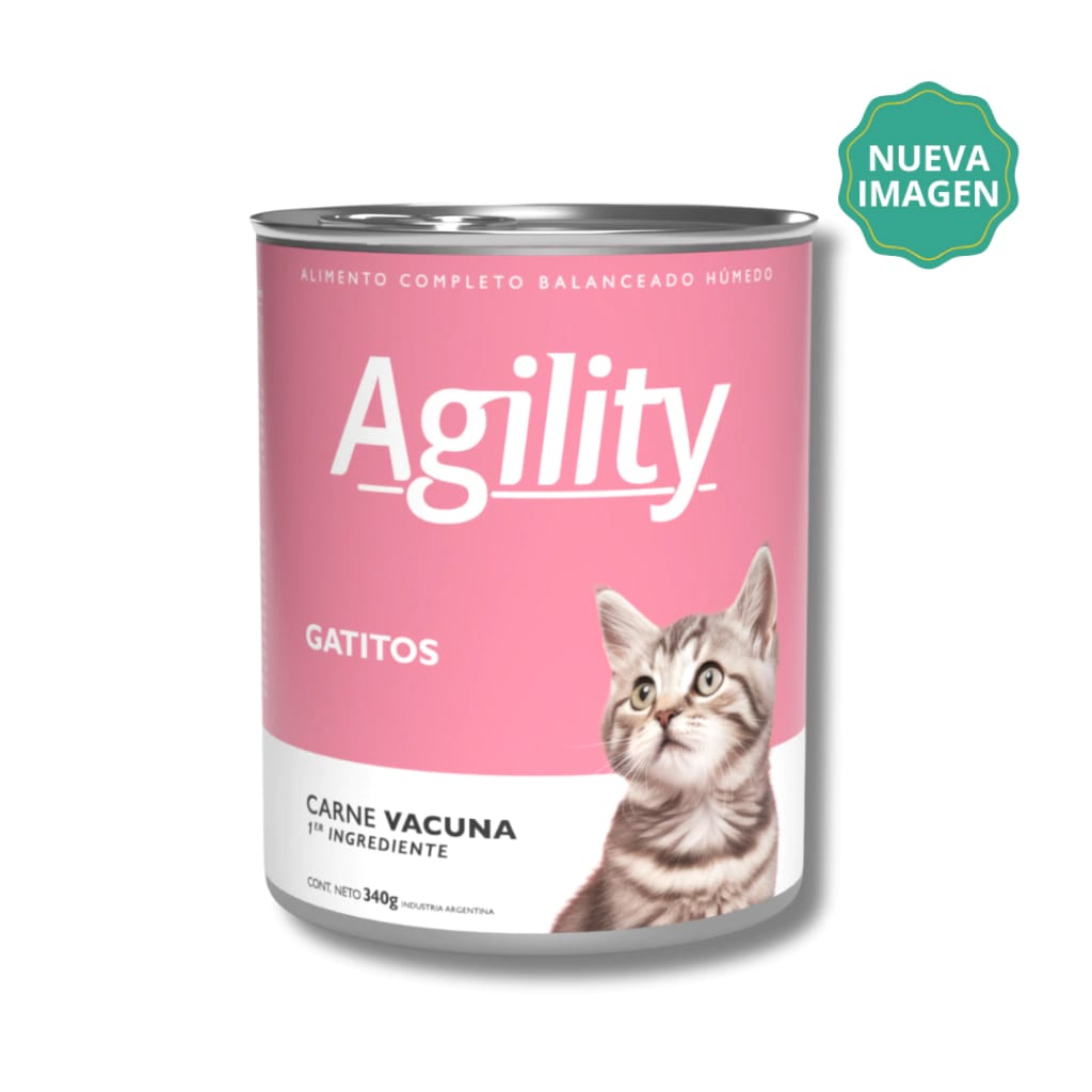 Lata Agility Gatito x 340 gr.