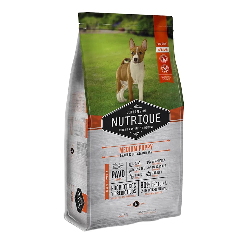 Nutrique Cachorro Mediano x 3 kg.