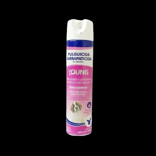 Pulguicida Garrapaticida en Aerosol Young