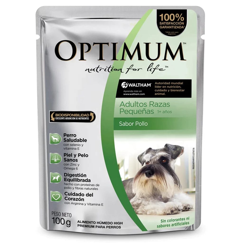 Salsa Optimum Adulto Razas Pequeñas
