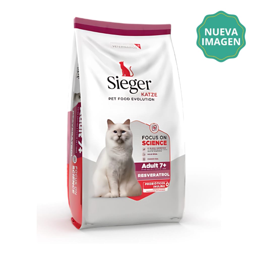Sieger Katze Adult 7+ Resveratrol x 1 kg.
