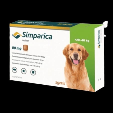 SIMPARICA 20 A 40KG