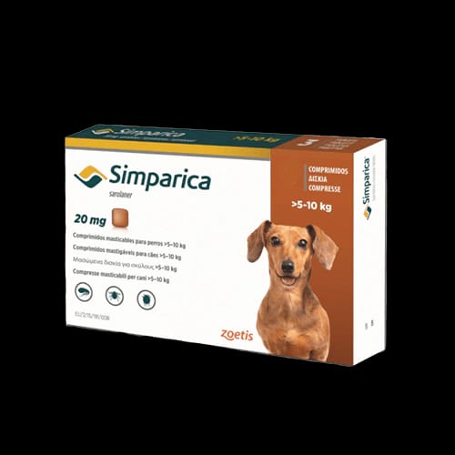 SIMPARICA 5 A 10KG