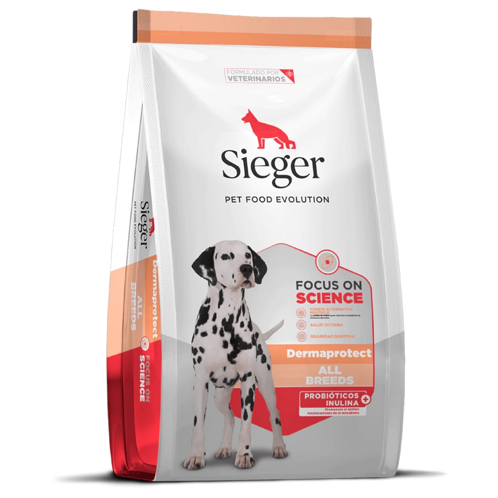 Sieger Dermaprotect Piel Sensible x 3 kg.